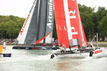 enice Match Race Final, Artemis beat Piranha in a rematch of the Naples Final. Photo:2012 ACEA/Gilles Martin-Raget