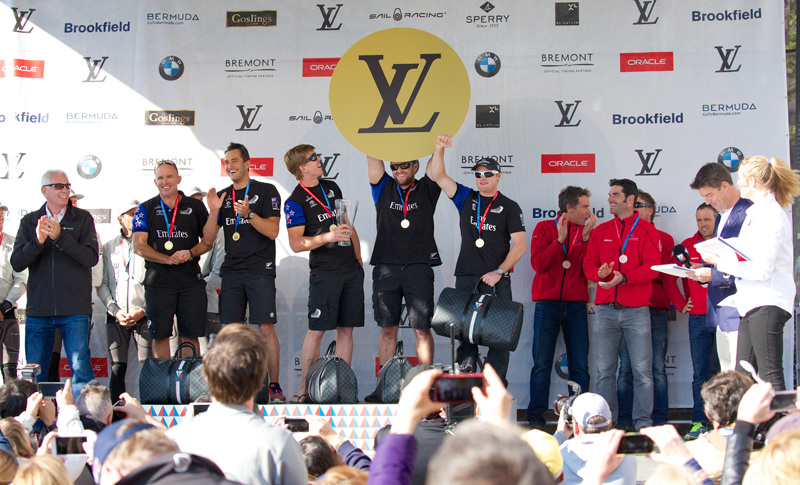 Emirates Team New Zealand puts another win in the bag.