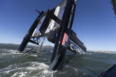 Click image to enlarge and read article. Photo:©2012 Guilain Grenier/Oracle Team USA